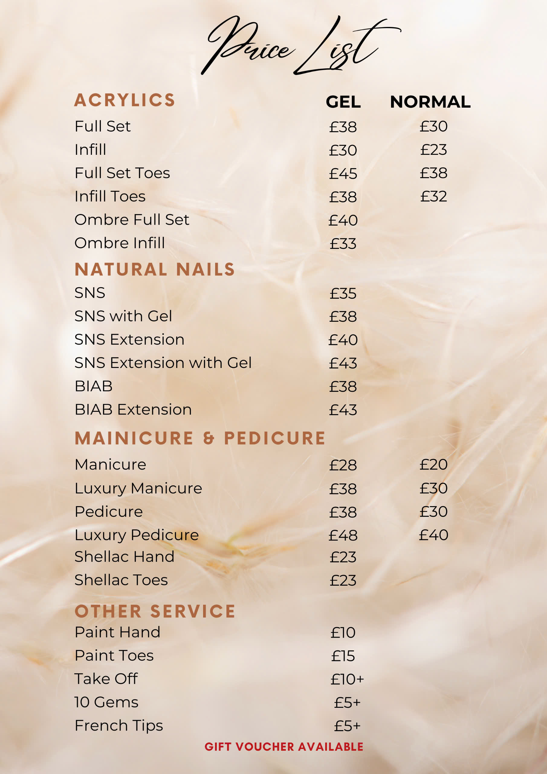 pricing